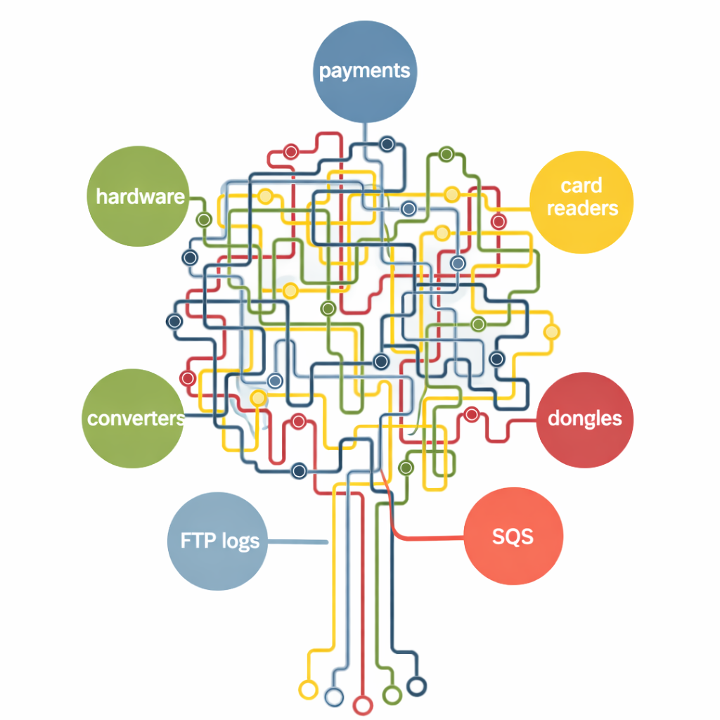 The industry is fragmented